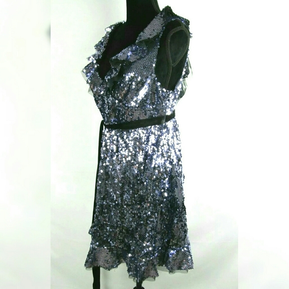 Free People Sequin Siren Mini Dress - Picture 3 of 8